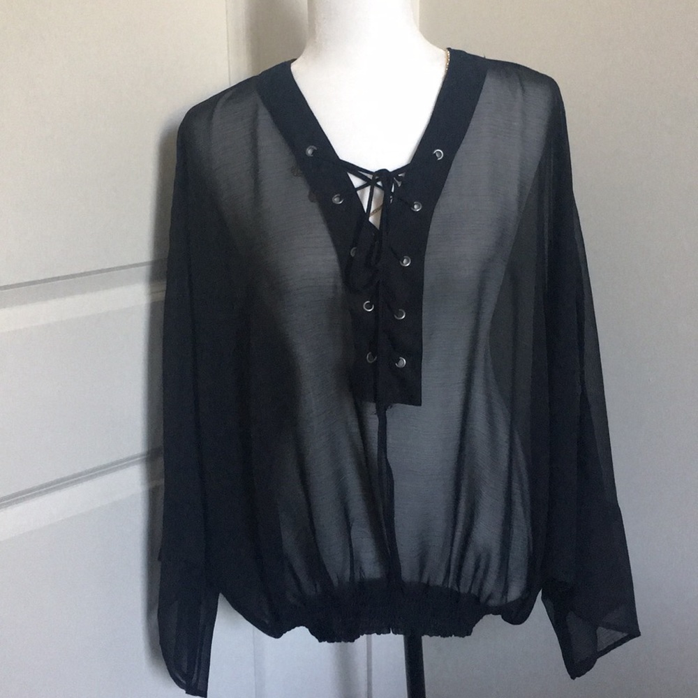 Express transparent top/throw over.